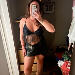 ZARA Elegant Black Tank